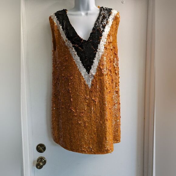 ZARA SEQUIN DRESS - Picture 2 of 8